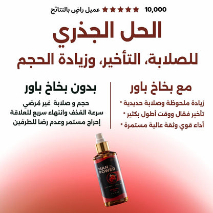 بخاخ  باور للرجال – لتأخير وتعزيز طبيعي